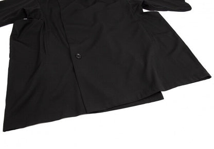Yohji Yamamoto Black Cape Jacket