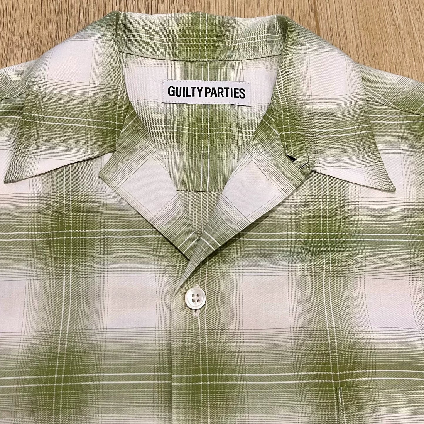 WACKO MARIA x theGuiltyparties 22SS Check Shirt