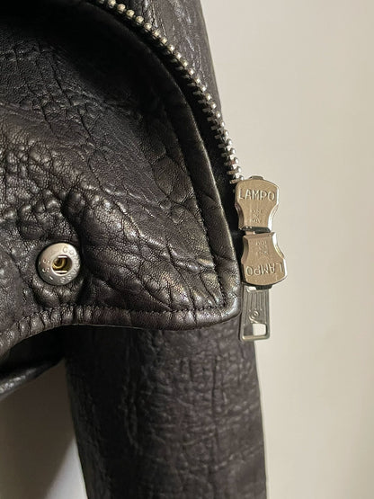 alexander mcqueen leather biker jacket size 50