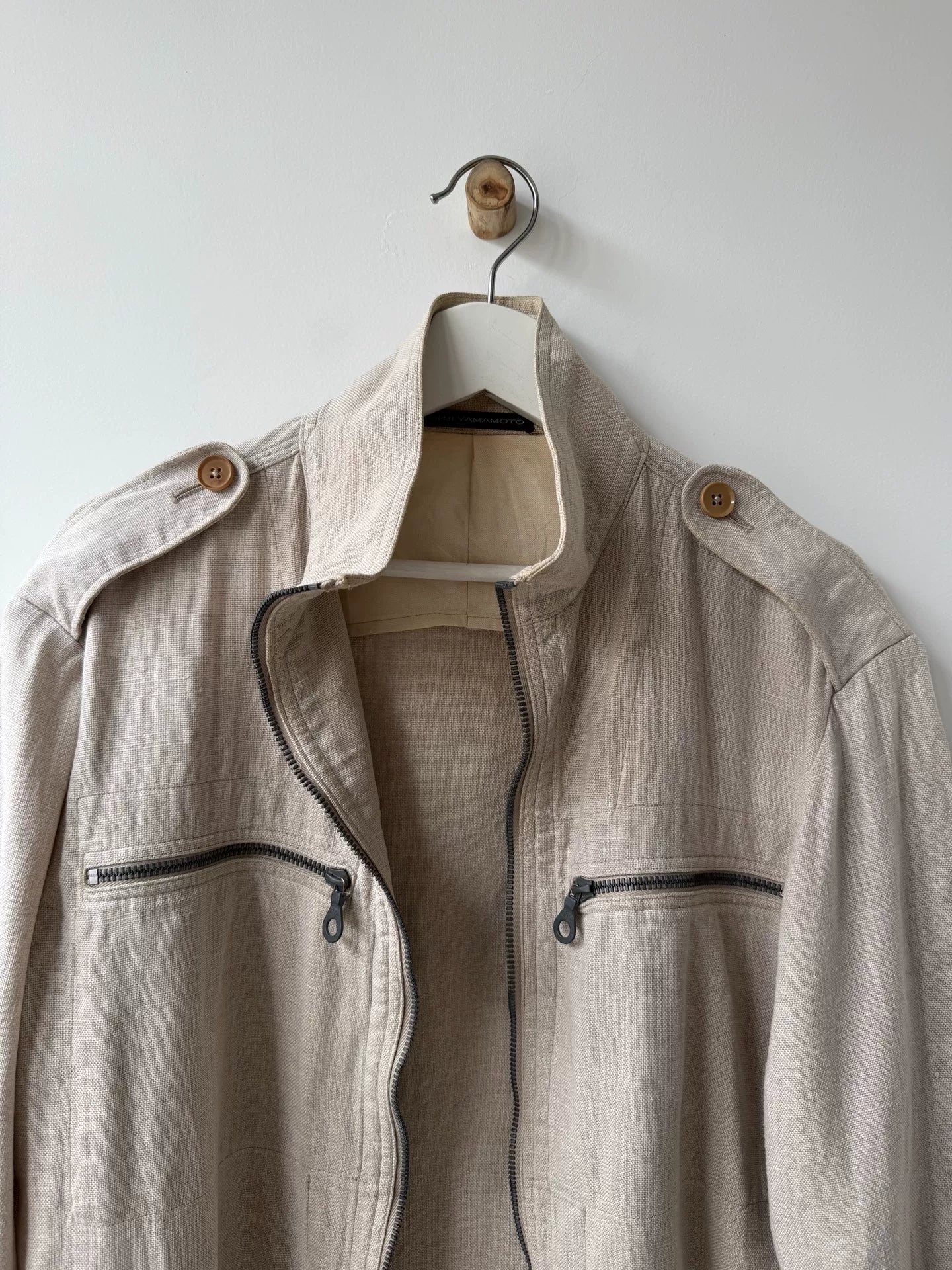 Yohji Yamamoto Y's Men Linen Jacket
