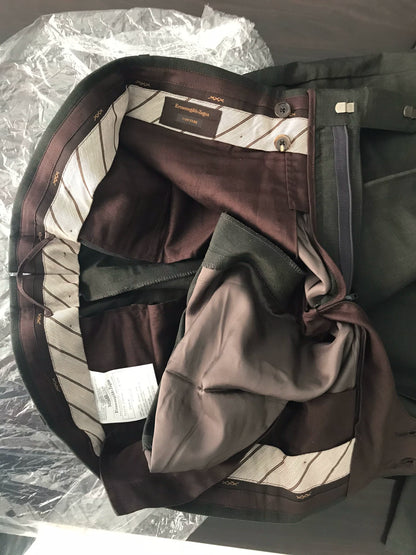 zegna high-end handmade suit set size 50