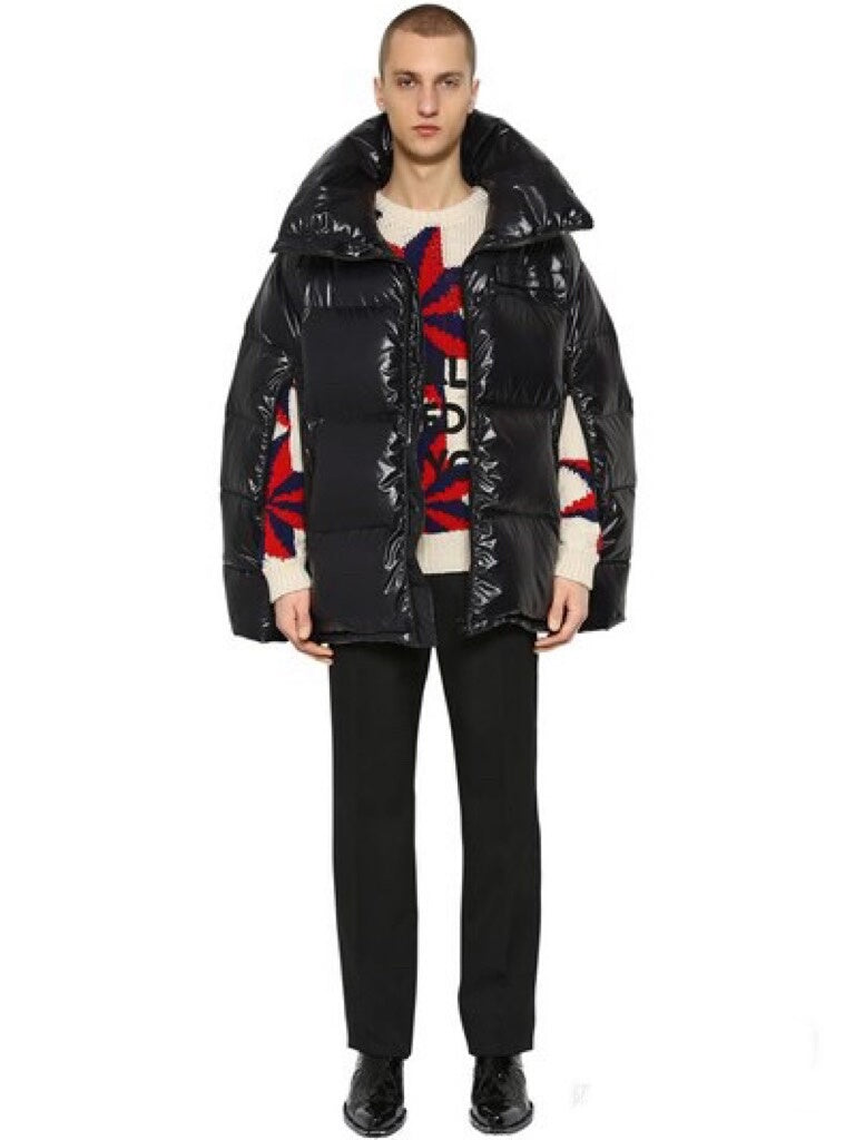 calvin klein oversized puffer jacket