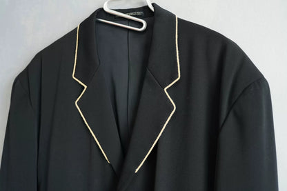 Yohji Yamamoto Black Jacket with Unique Details