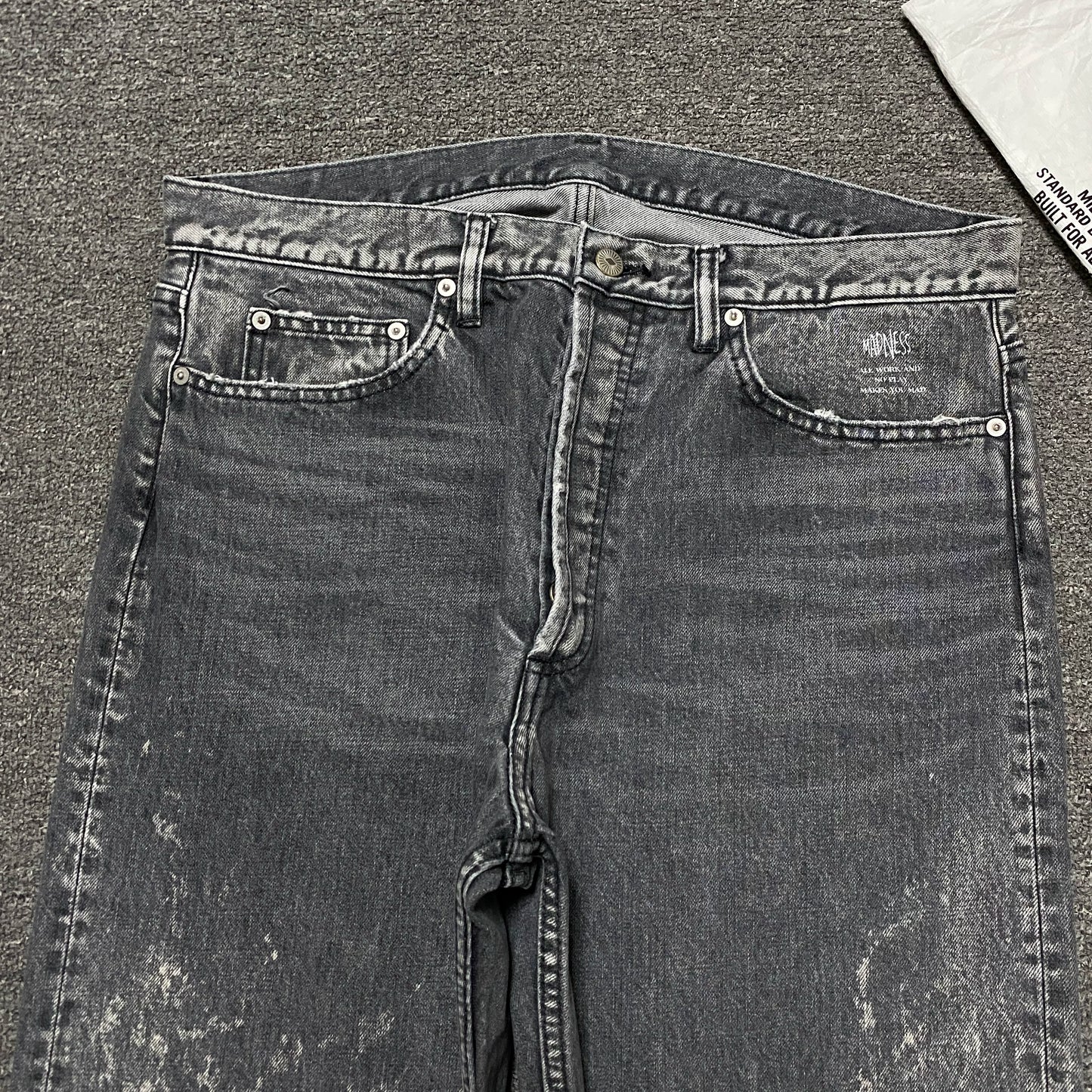 MADNESS 22AW Japanese Snow Wash Jeans