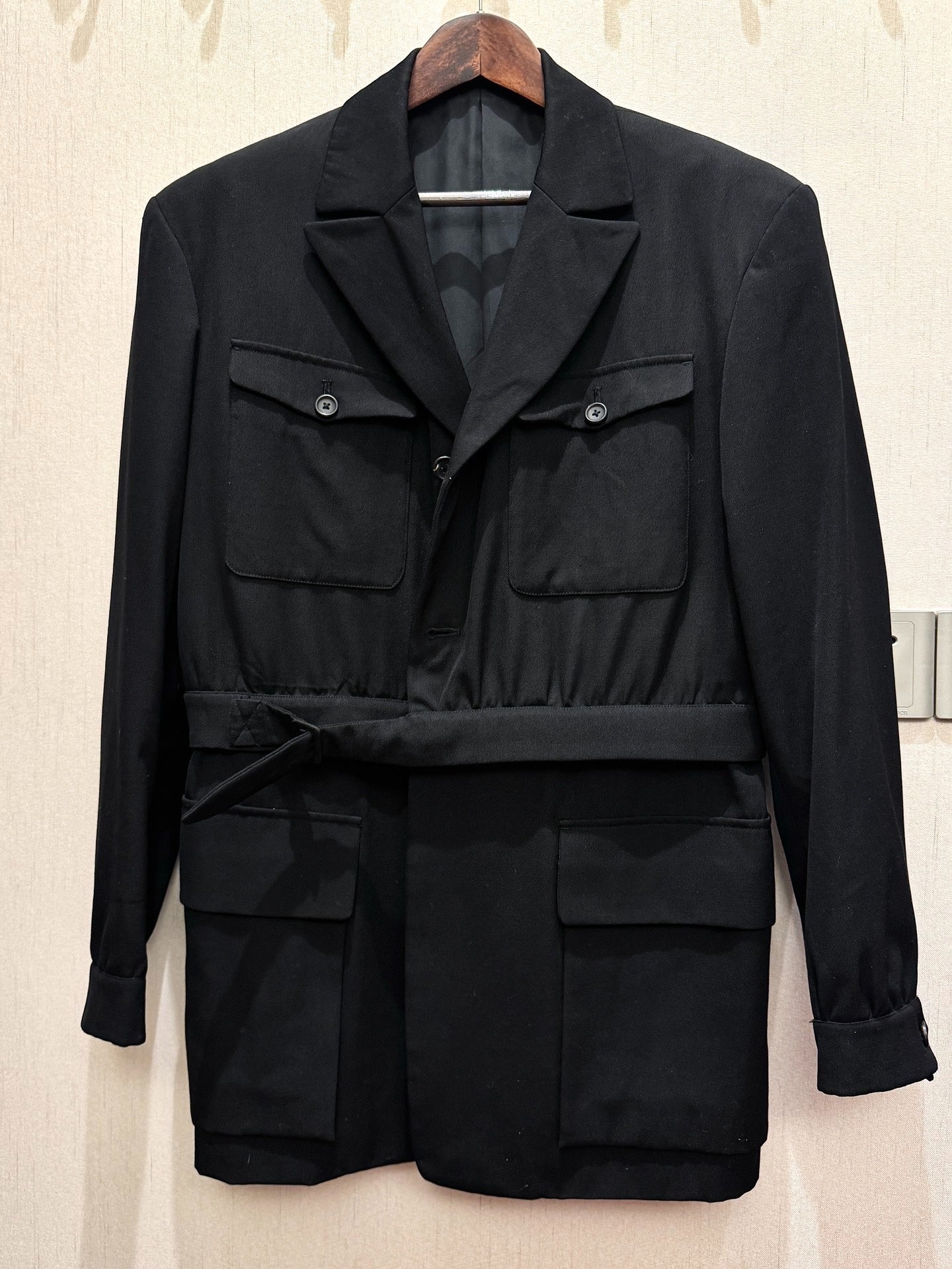 Yohji Yamamoto 90AW Safari Two-Way Jacket