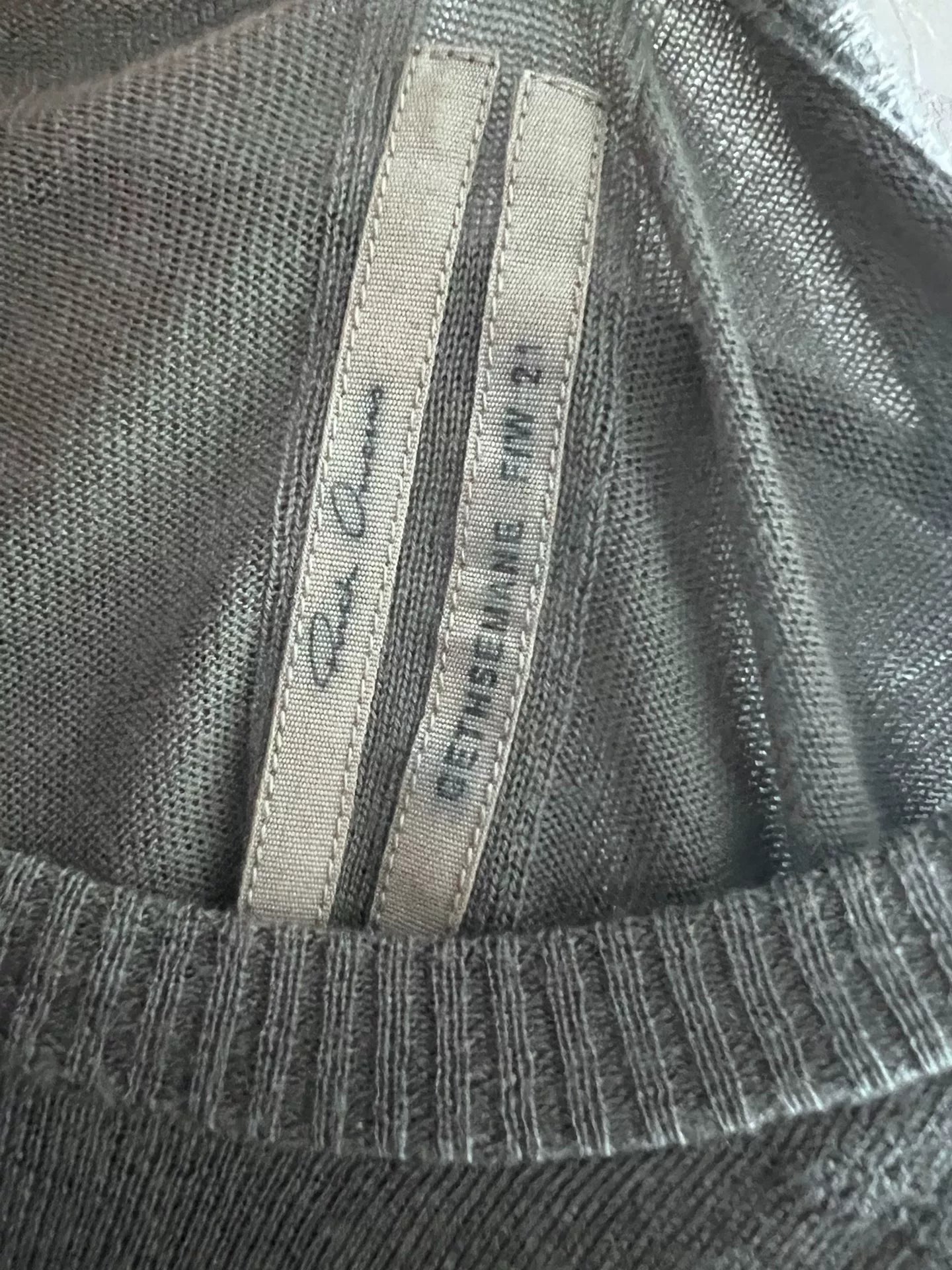 rick owens versatile long sleeve knit top