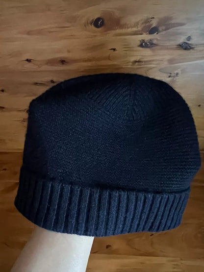 RRL Double RL Dark Blue Goat Wool Beanie