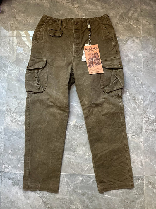 Green Freewheelers Cargo Pants Size 32