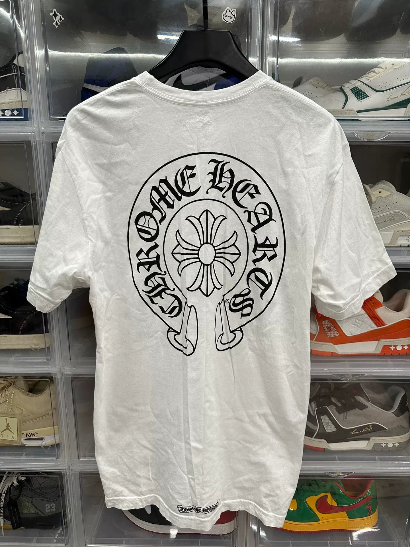 Chrome Hearts Classic Horseshoe White Tee