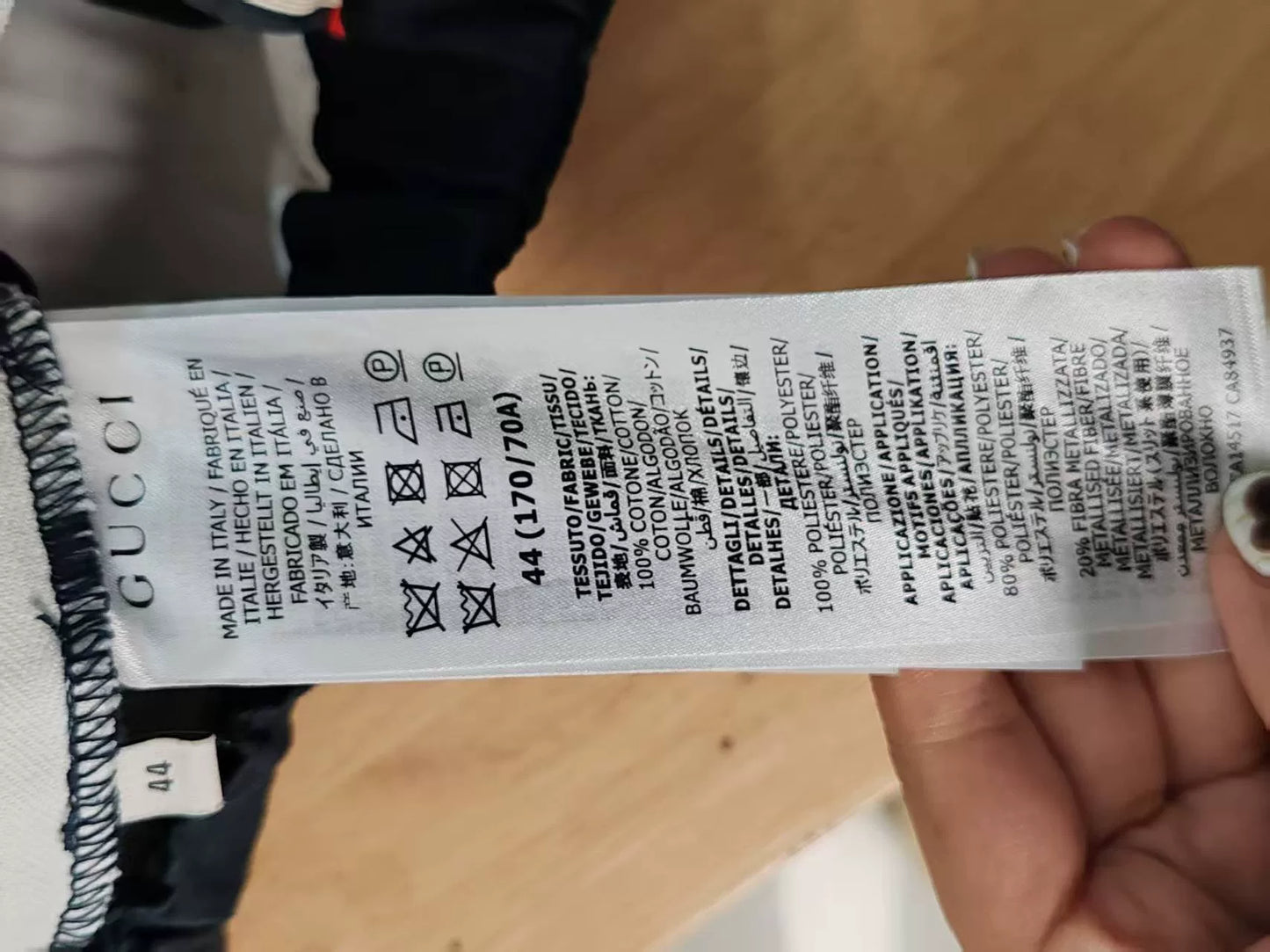 Gucci Striped Trousers for Sale