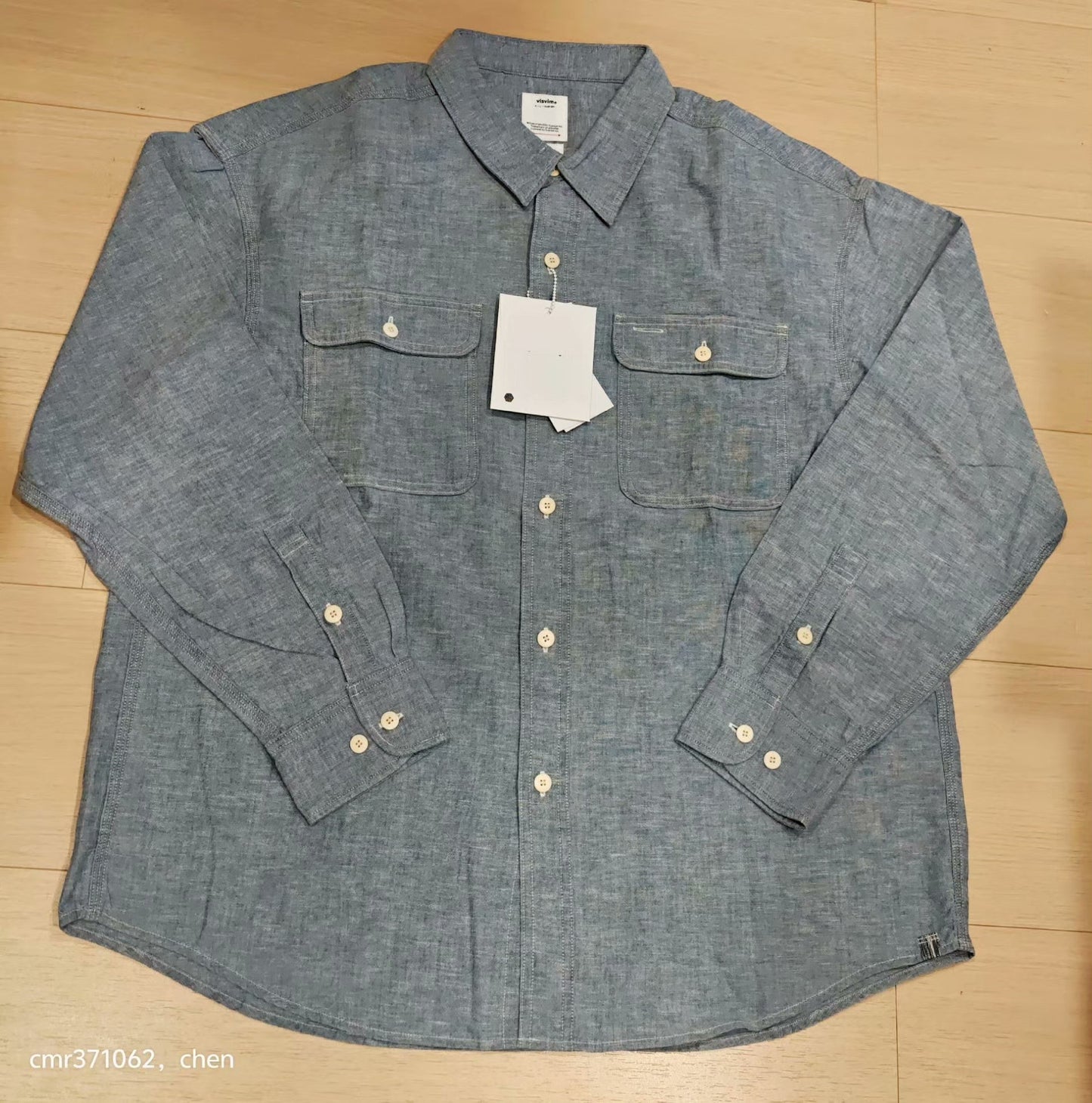 VISVIM 24AW LANGER CHAMBRAY L/S