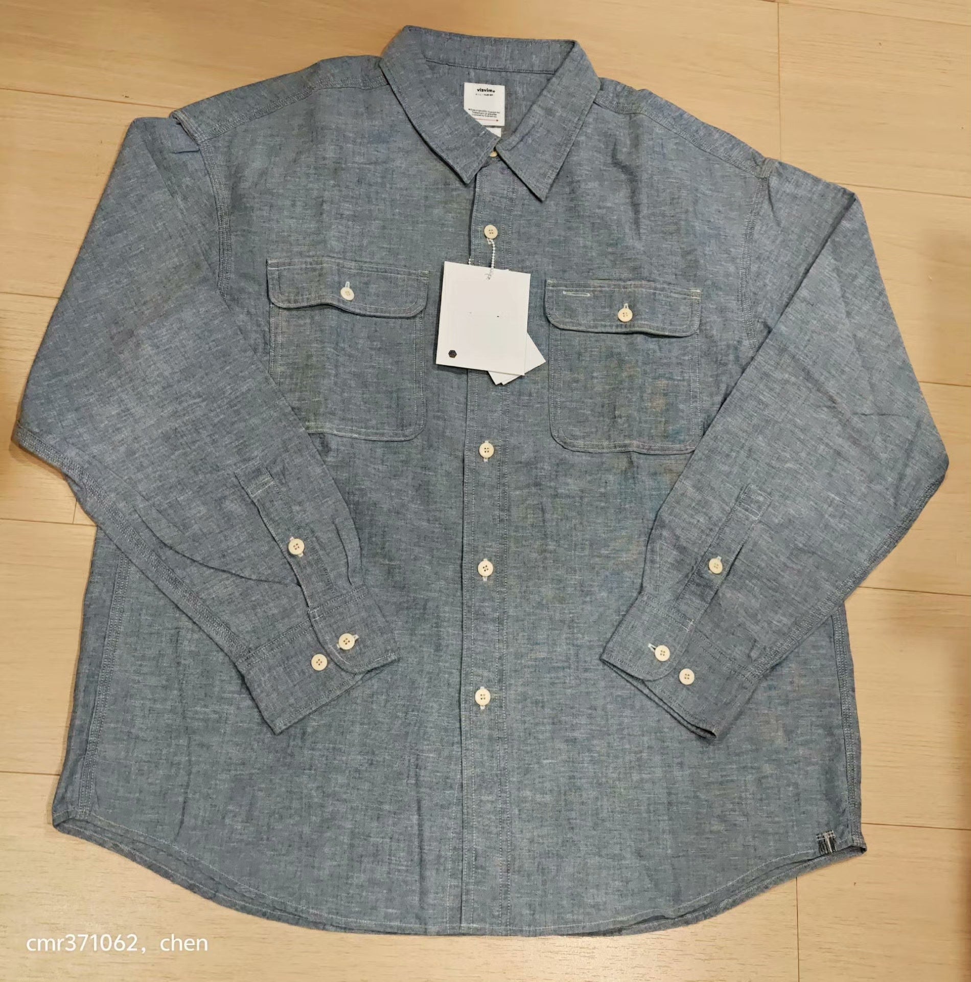 VISVIM 24AW LANGER CHAMBRAY L/S