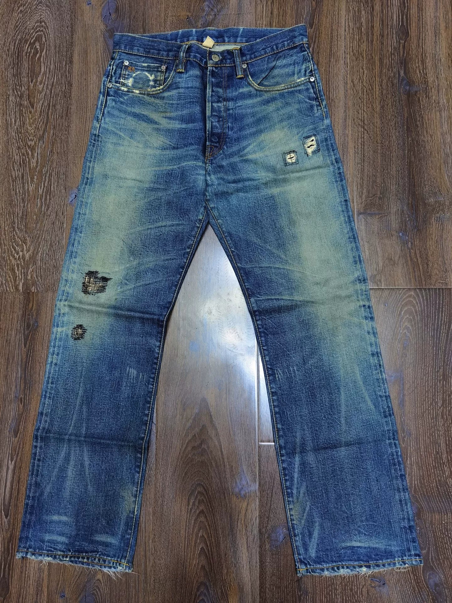 RRL Vintage Loose Straight Jeans W32