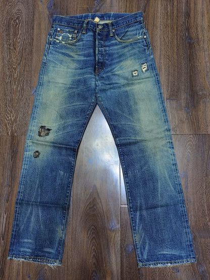 RRL Vintage Loose Straight Jeans W32