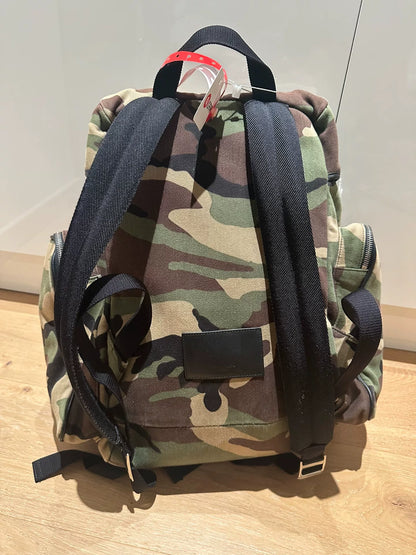 Saint Laurent Camouflage Backpack