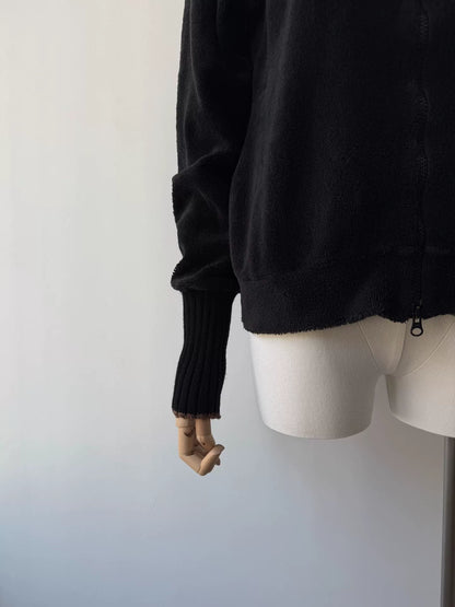 yohji yamamoto y's black velvet jacket