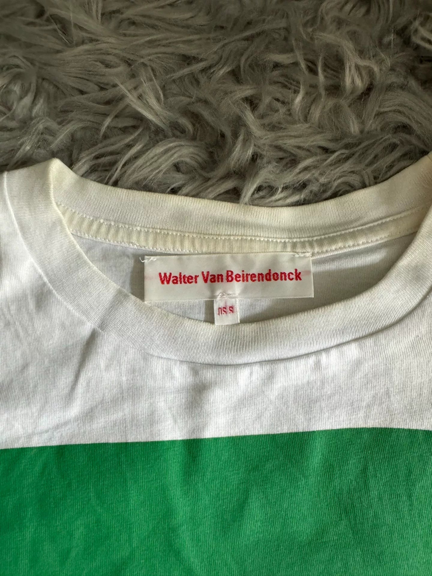 Walter Van Beirendonck Peace Slogan Tee