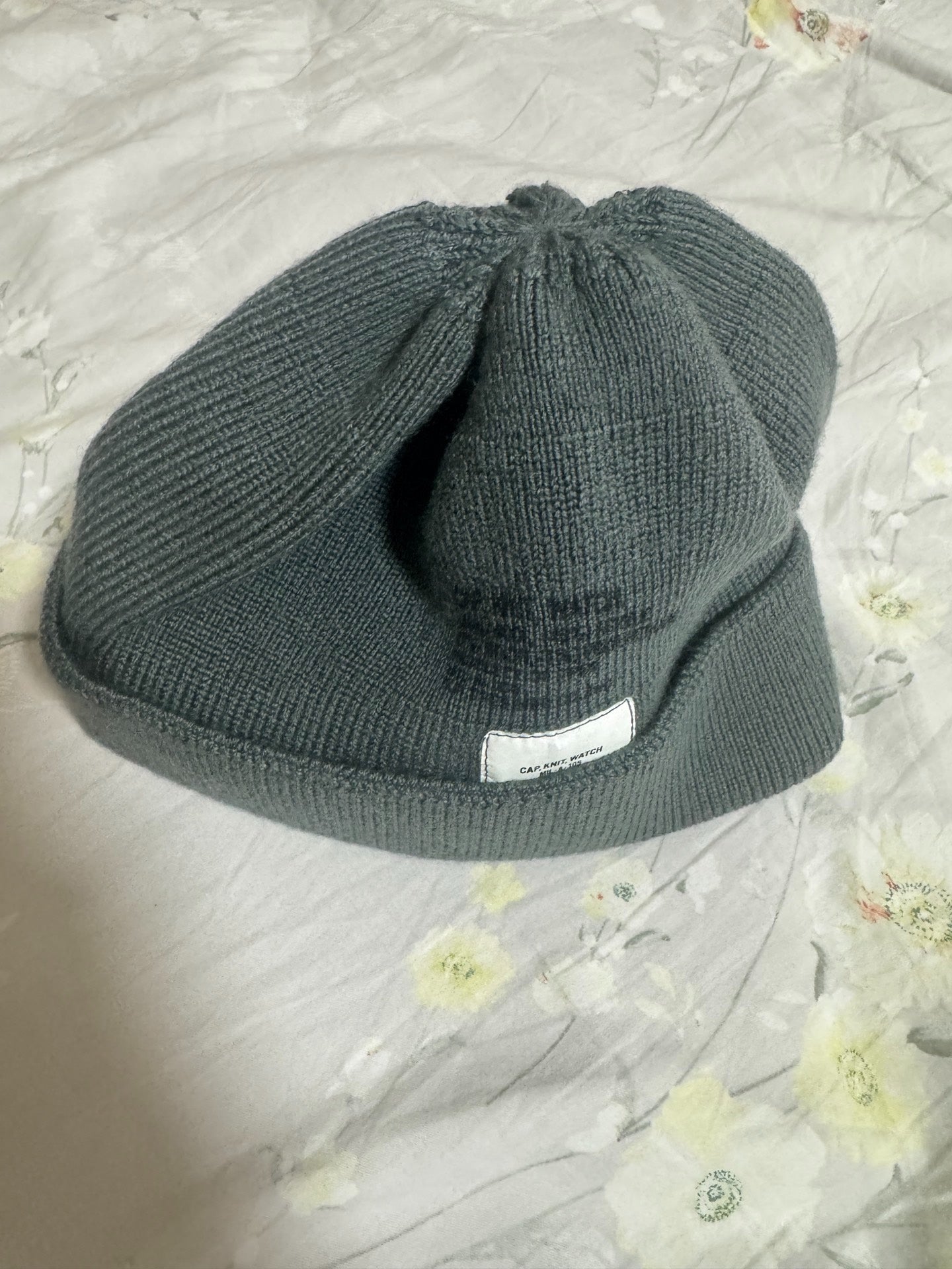 n.hoolywood 22AW Wool Blend Knit Beanie