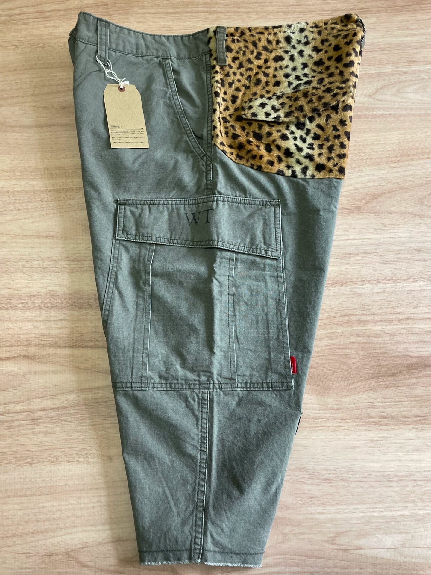 WTAPS JUNGLE CHOPPED LEOPARD RIPSTOP