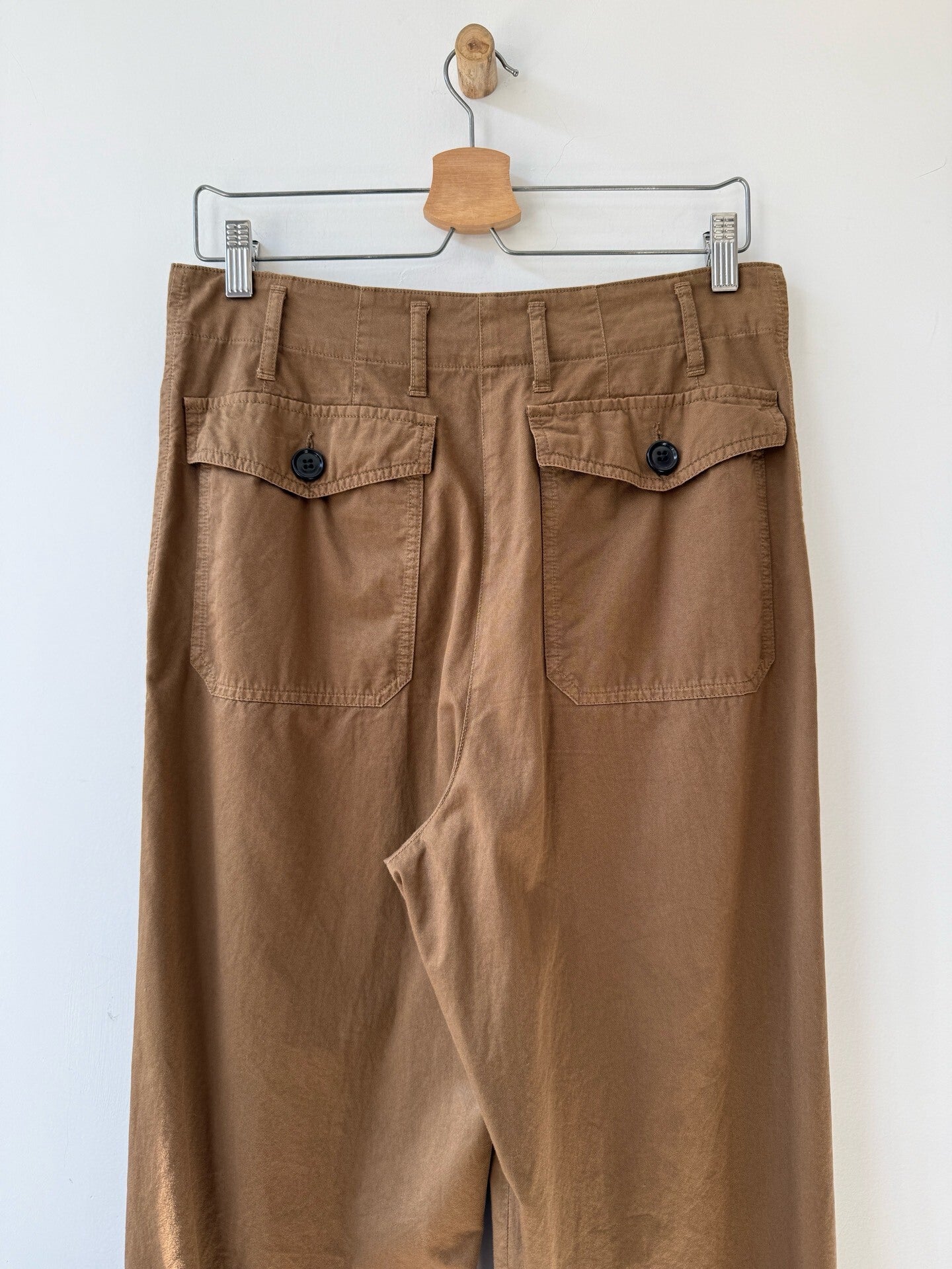 Dries Van Noten Pleated Button Casual Trousers