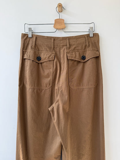 Dries Van Noten Pleated Button Casual Trousers