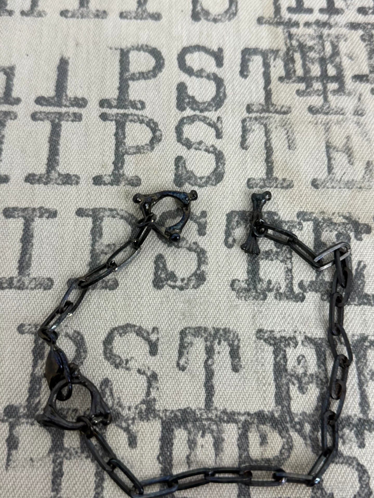 Number (N)ine X jam home made bracelet