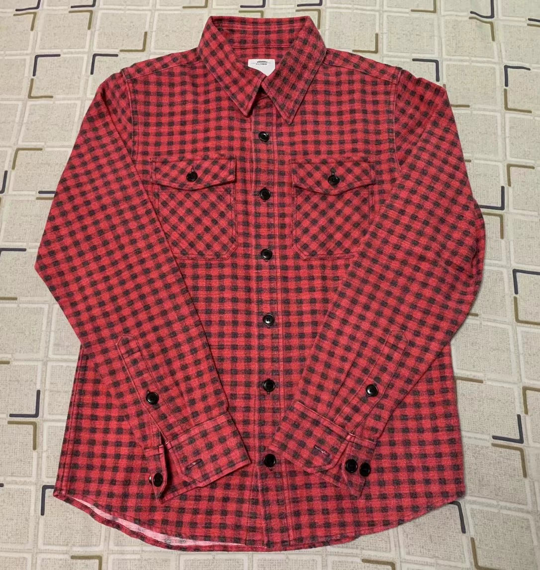 visvim 16aw Black Elk Gingham Flannel
