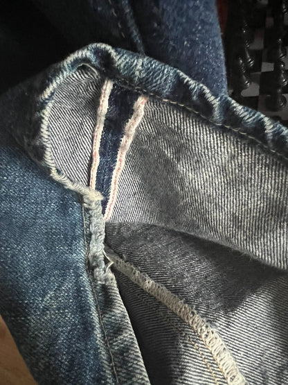 vintage sugar cane straight leg jeans