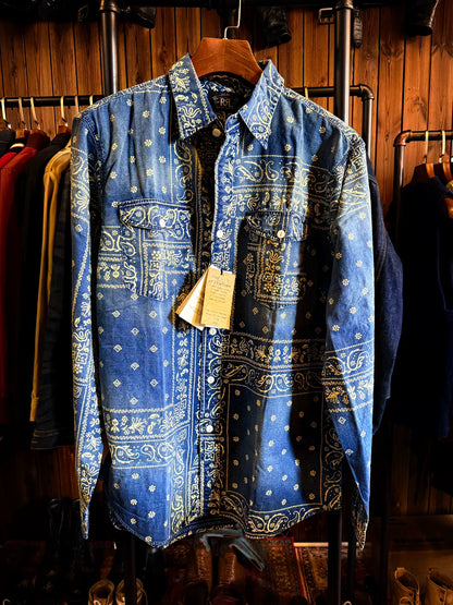 RRL Bandana Print Shirt
