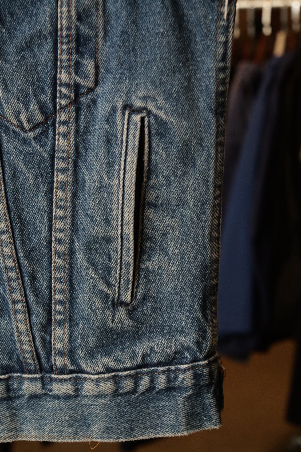 Levi's 1990s Remake Sleeveless Denim Vest