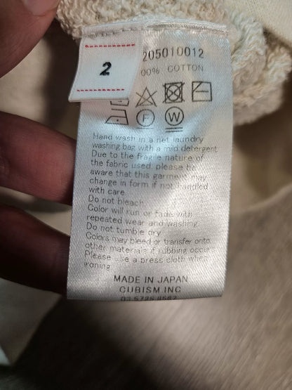 visvim amplus uneven dye hoodie