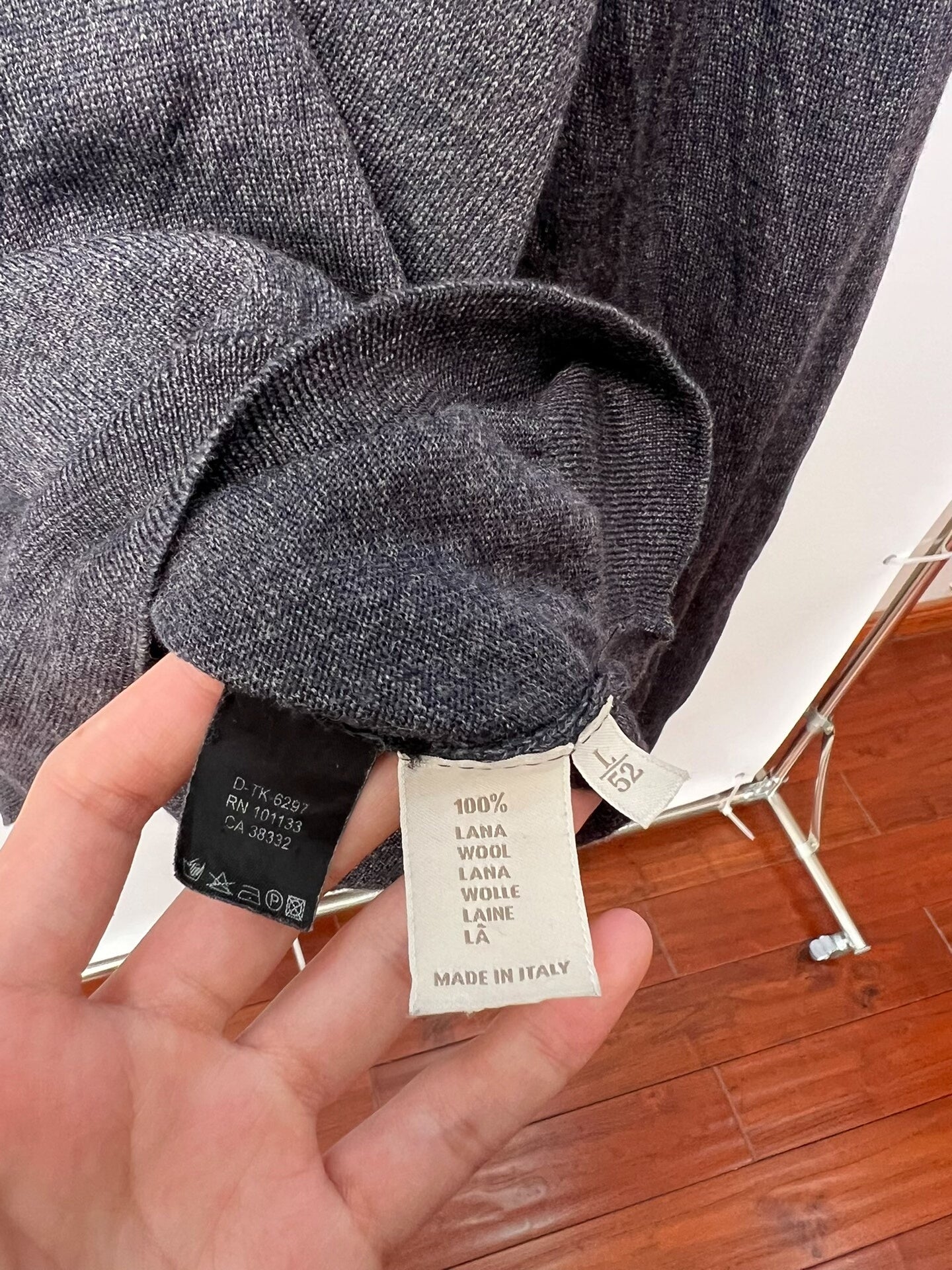 Ermenegildo Zegna Wool V-Neck Sweater