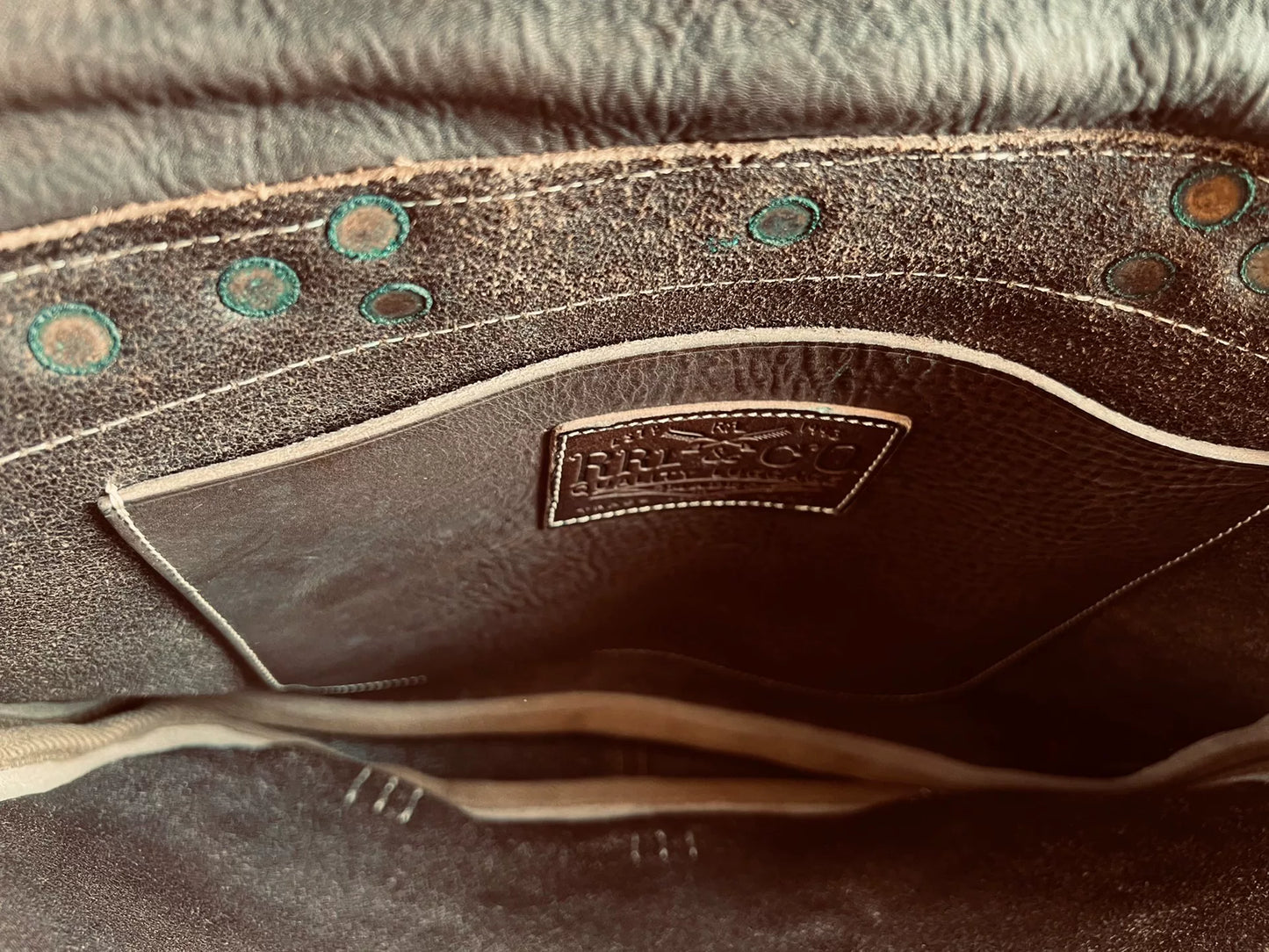 RRL Vintage Wool Messenger Bag