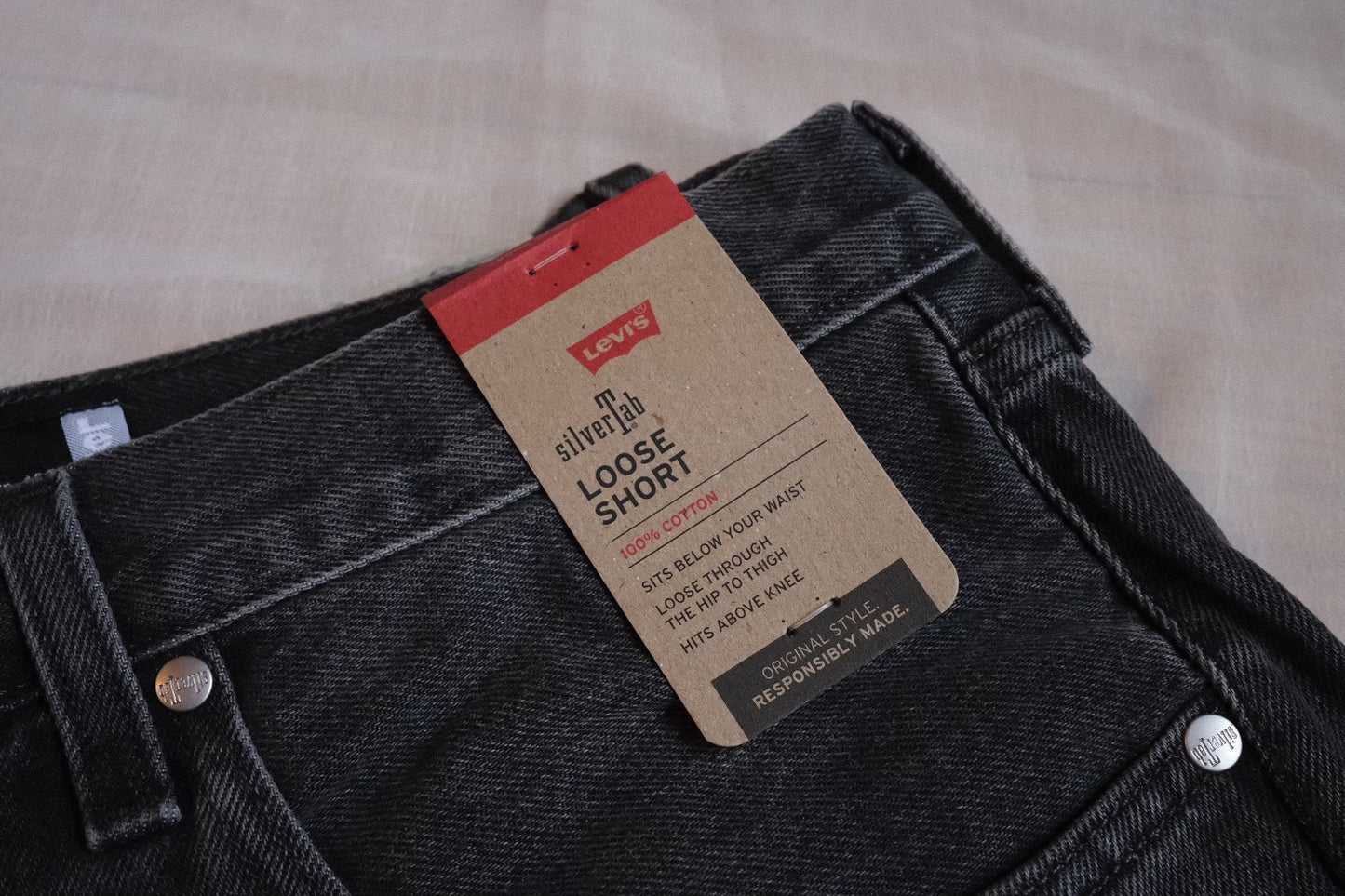 Levi's SilverTab Loose Denim Shorts Reissue