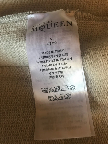 alexander mcqueen black label hoodie sweatshirt