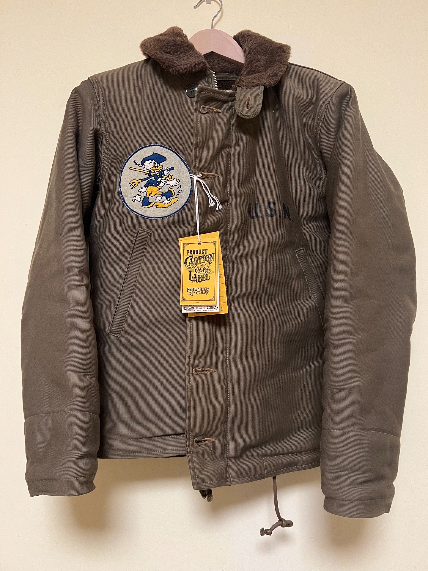 Freewheelers Alpaca N1 Deck Jacket