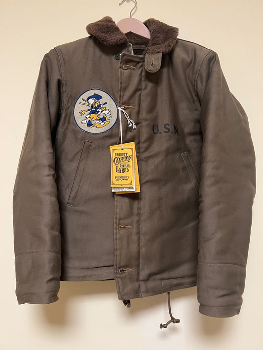 Freewheelers Alpaca N1 Deck Jacket
