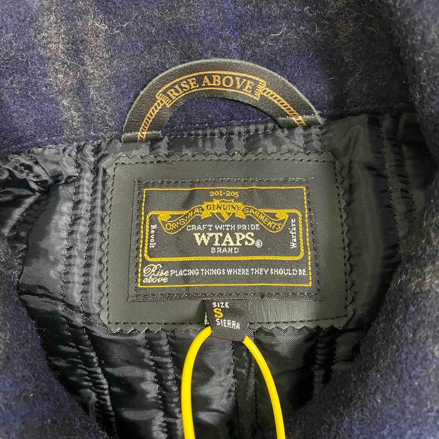 WTAPS 10AW Grease Plaid Jacket