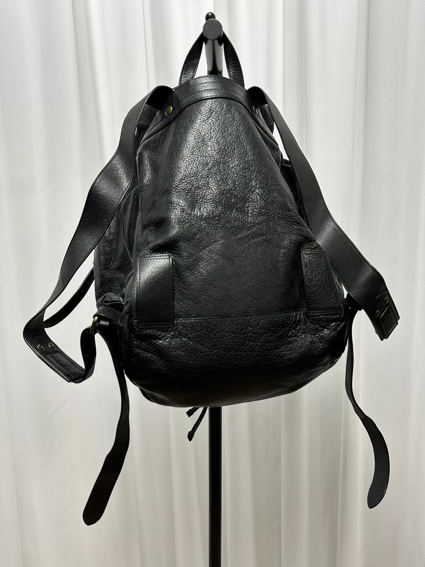 Dries Van Noten AW16 Runway Leather Backpack