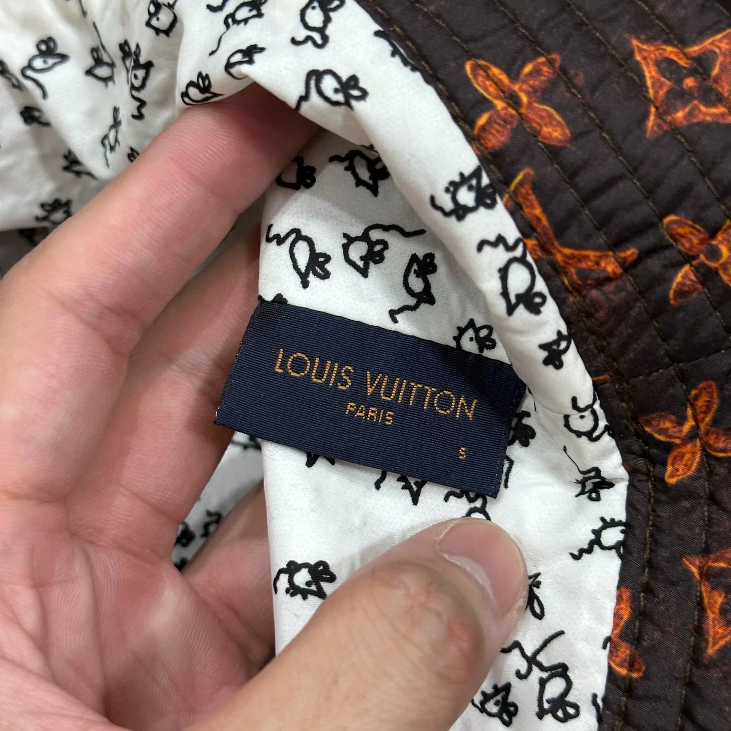 Louis Vuitton Graffiti Printed Fisherman Hat
