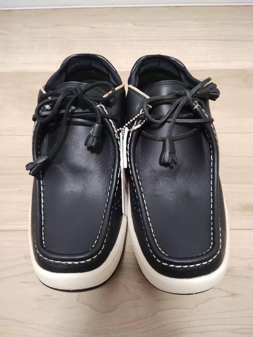 VISVIM POLKE Black US9.5 Deadstock