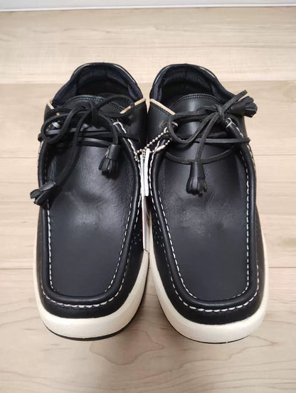 VISVIM POLKE Black US9.5 Deadstock