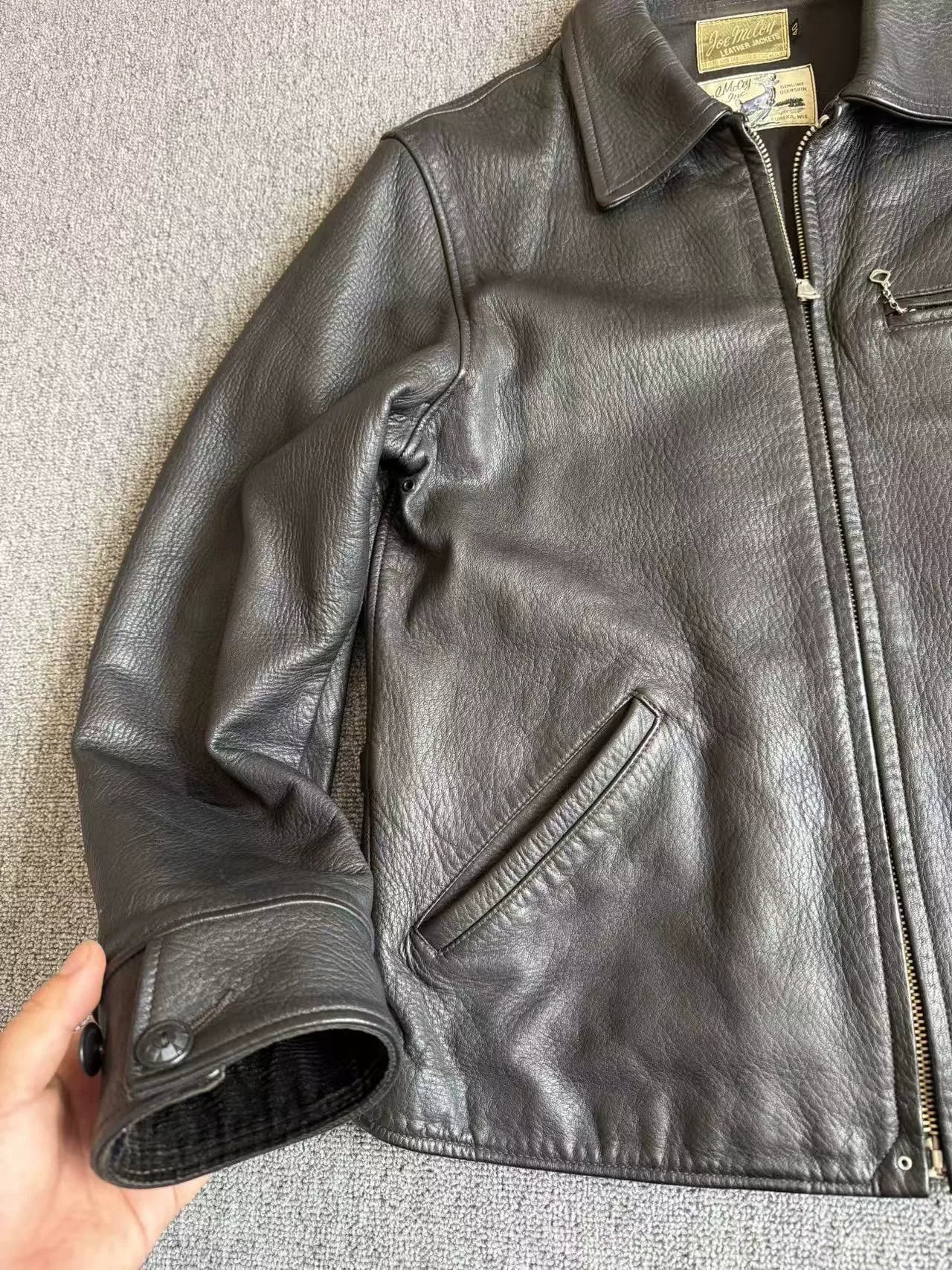 Real McCoy Joe McCoy 1930 Deer Skin Jacket