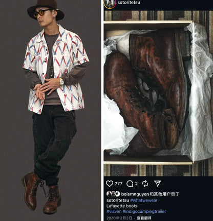 Visvim 19aw ICT Lafayette Boots