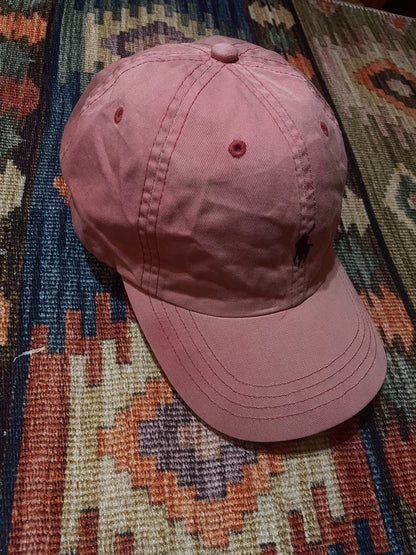 Polo Ralph Lauren Washed Pink Baseball Cap