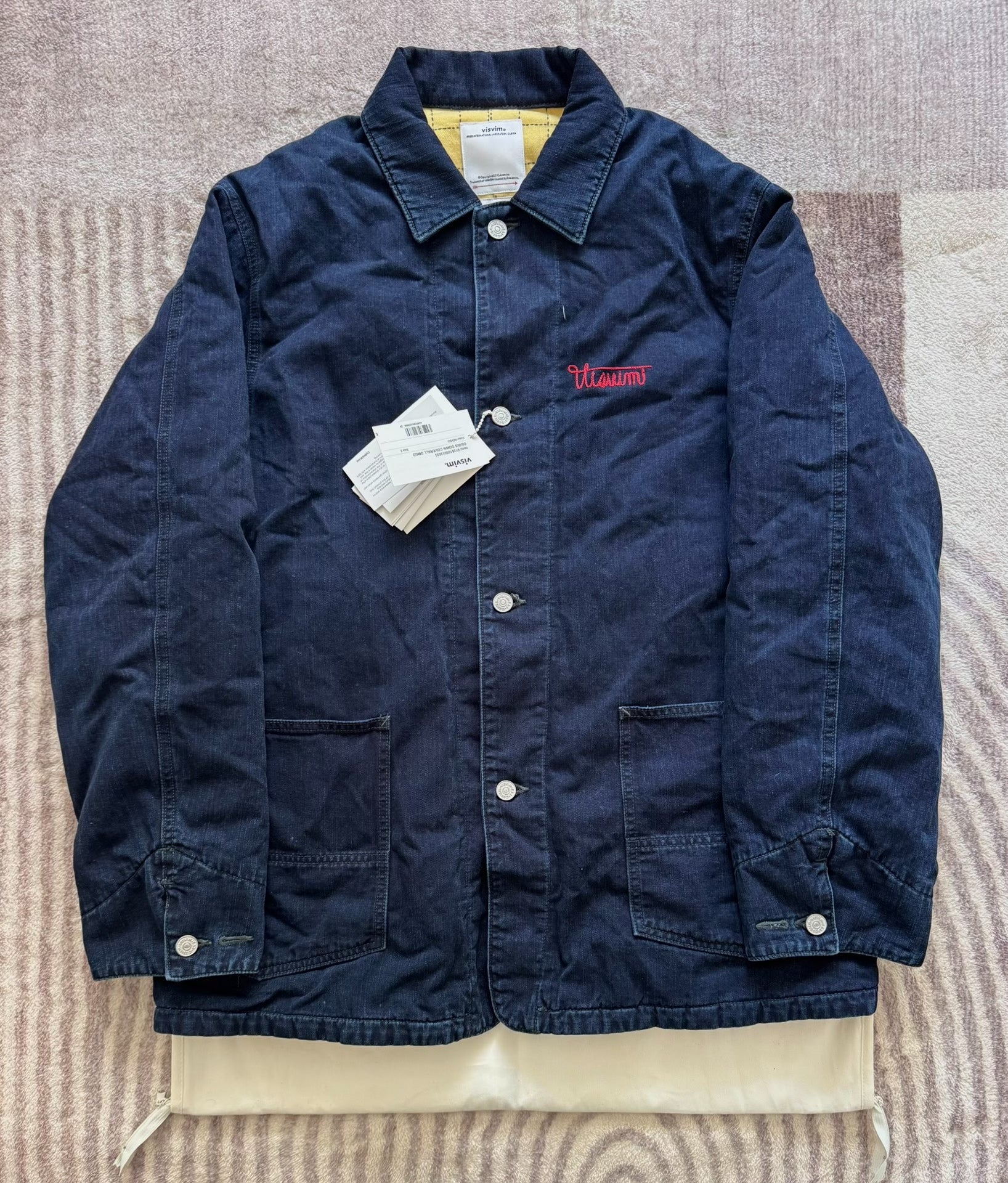 VISVIM 26SS OSIRIS DOWN COVERALL DMGD