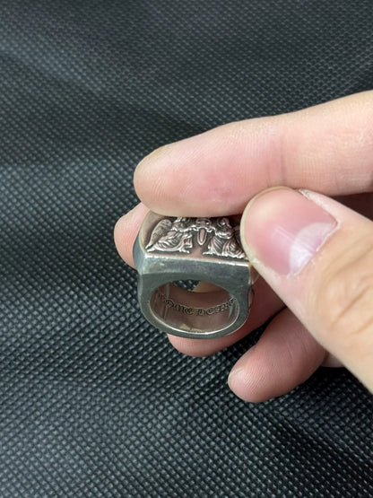 Chrome Hearts Big PJ Angel Ring