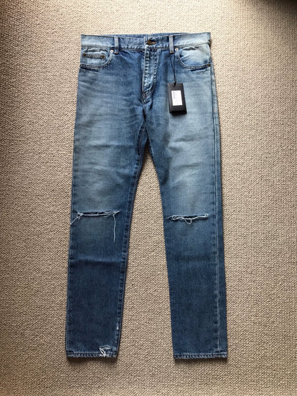 YSL SLP D10 Distressed Jeans W31