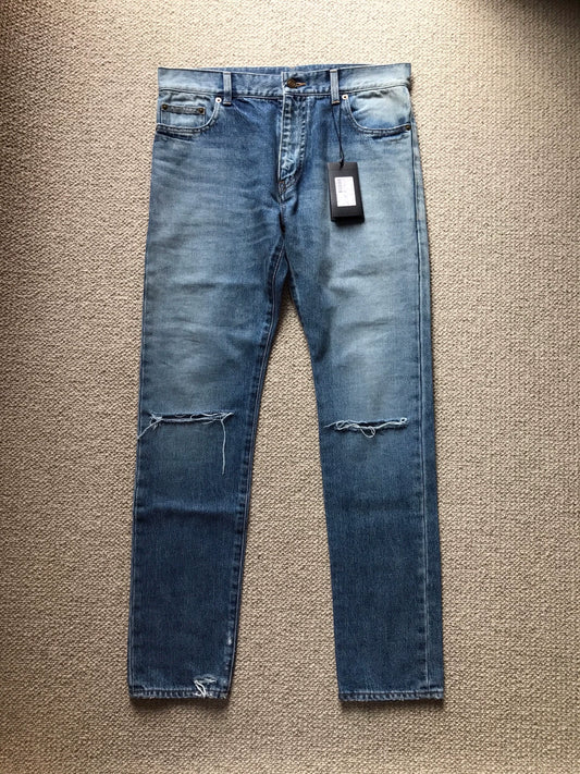 YSL SLP D10 Distressed Jeans W31