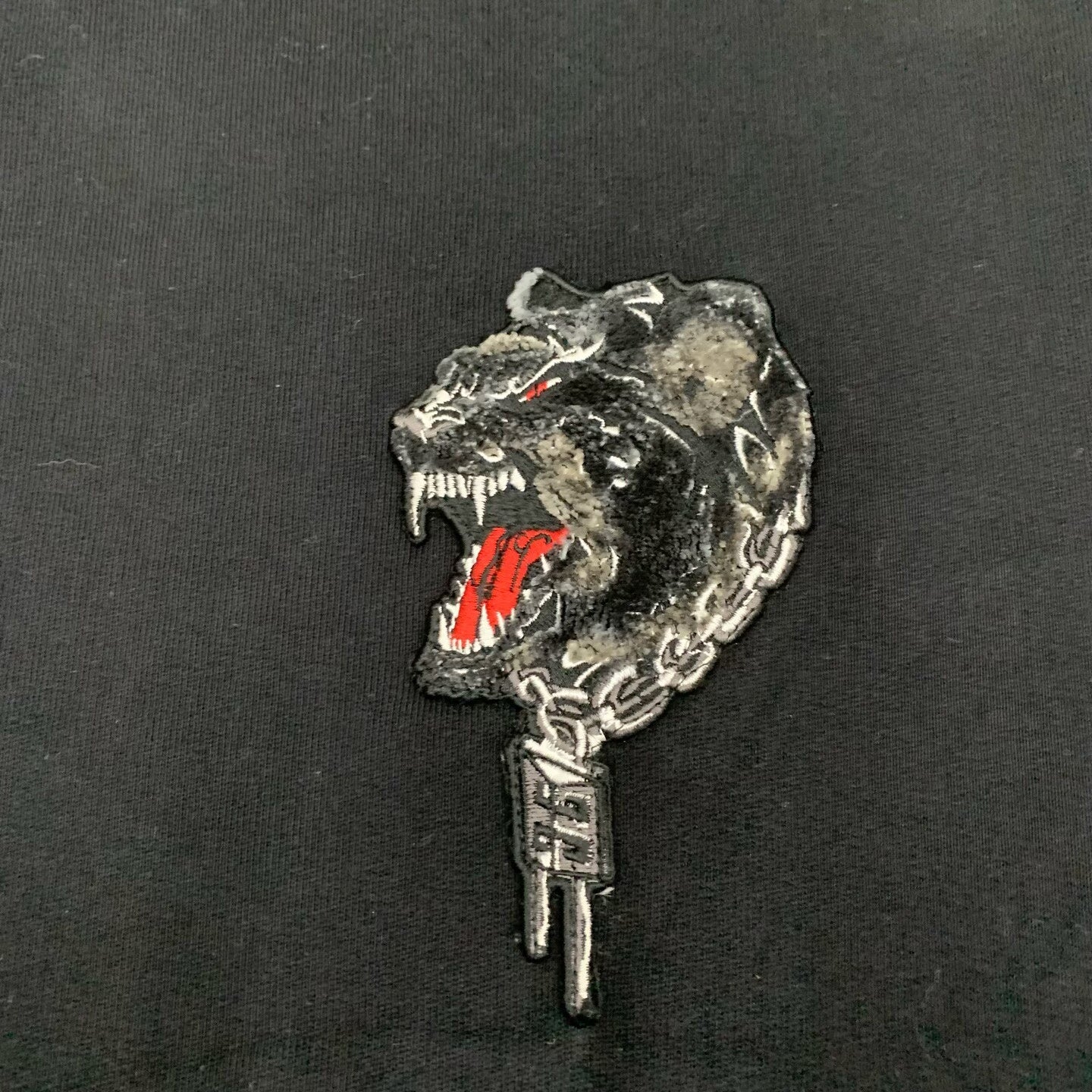 givenchy black logo sweatshirt size m